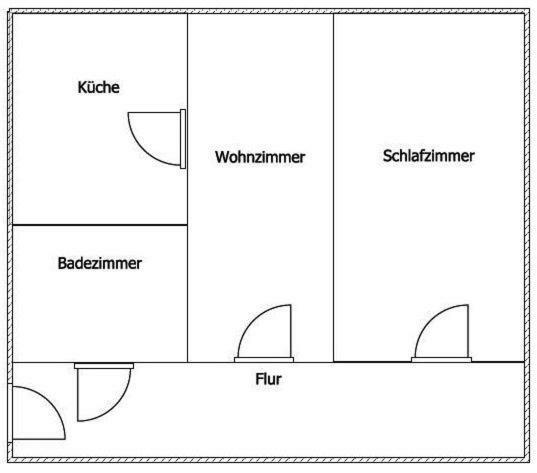 Gaestewohnung Weisswasser City المظهر الخارجي الصورة
